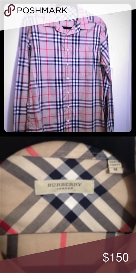 burberry uniform shirt|authentic Burberry shirt.